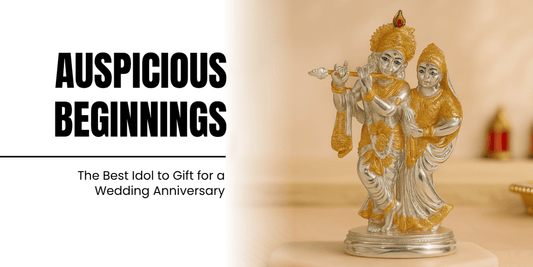 Auspicious Beginnings: The Best Idol to Gift for a Wedding Anniversary
