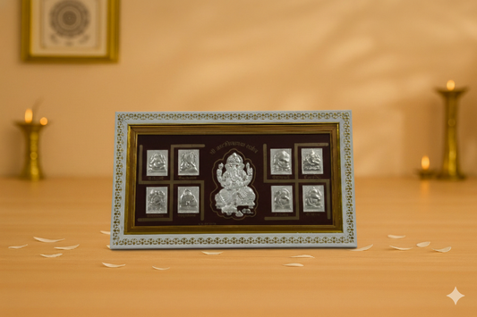 8 Ashtavinayak Mahroon Frame