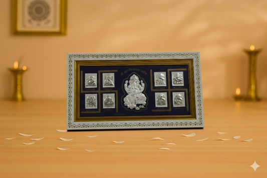 9 Ashtavinayak Blue Frame