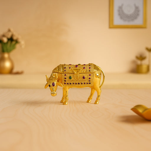 48 Kamdhenu Gold Small Box (Jewel Box)