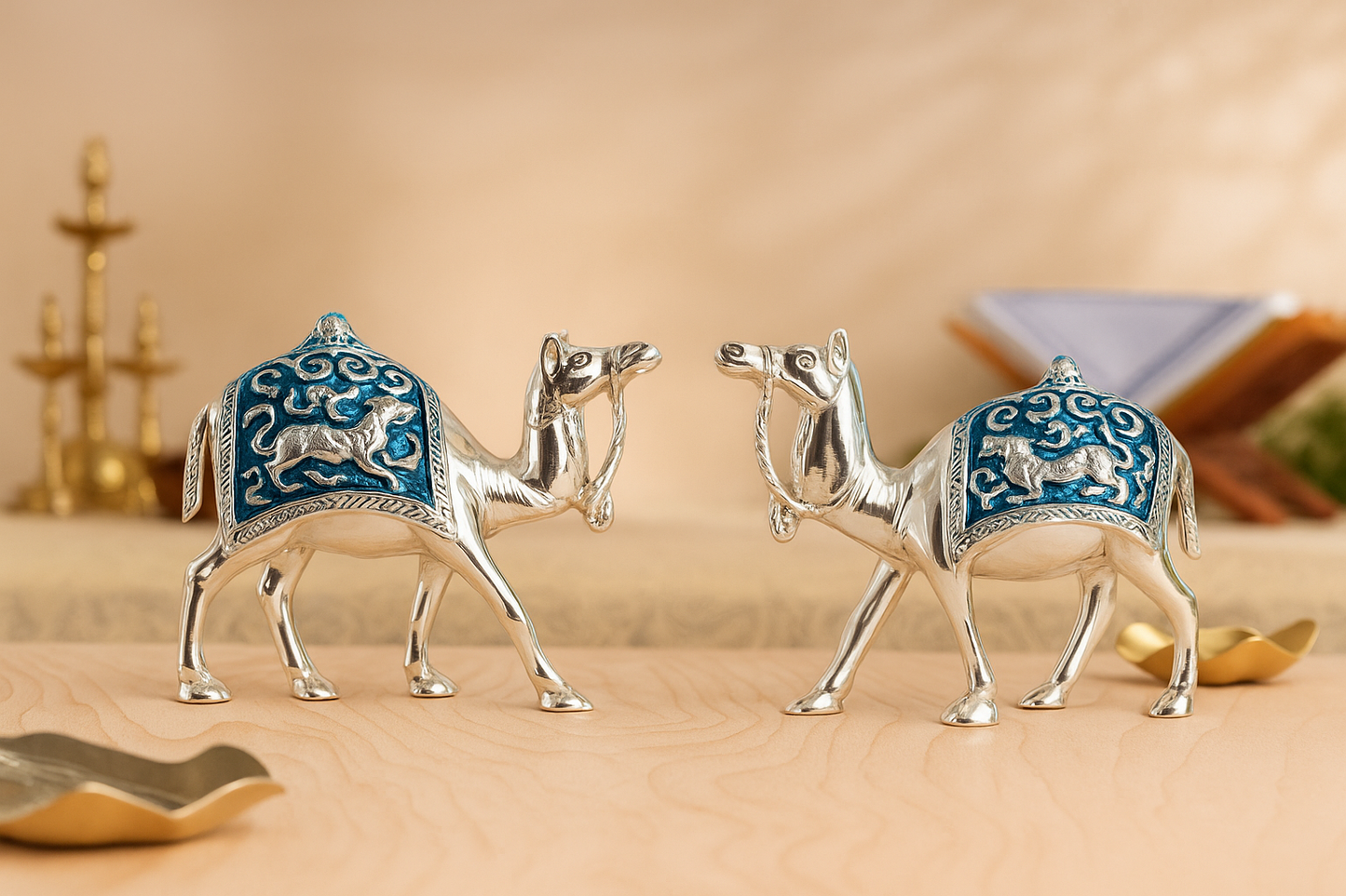 Graceful Meenakari Camel