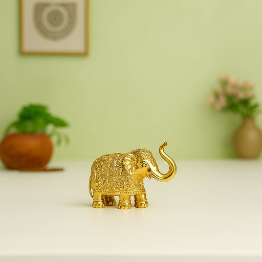 Elephants (Gold Pair)