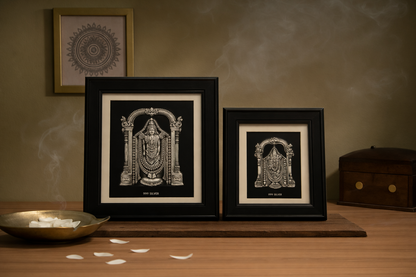 Tirupati Balaji Black Frame