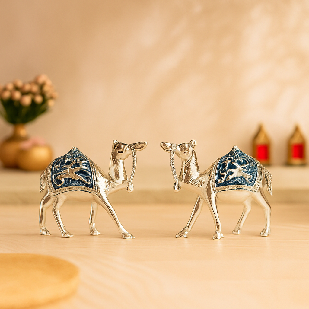 Graceful Meenakari Camel