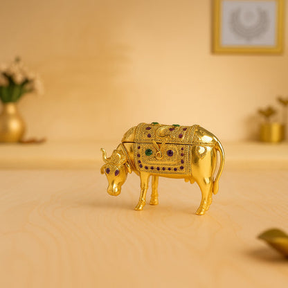 48 Kamdhenu Gold Small Box (Jewel Box)
