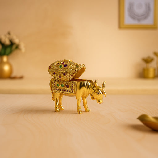 48 Kamdhenu Gold Small Box (Jewel Box)