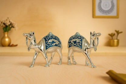 Silver/Blue Camels