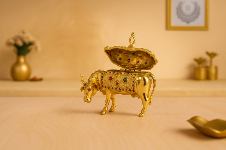 48 Kamdhenu Gold Small Box (Jewel Box)