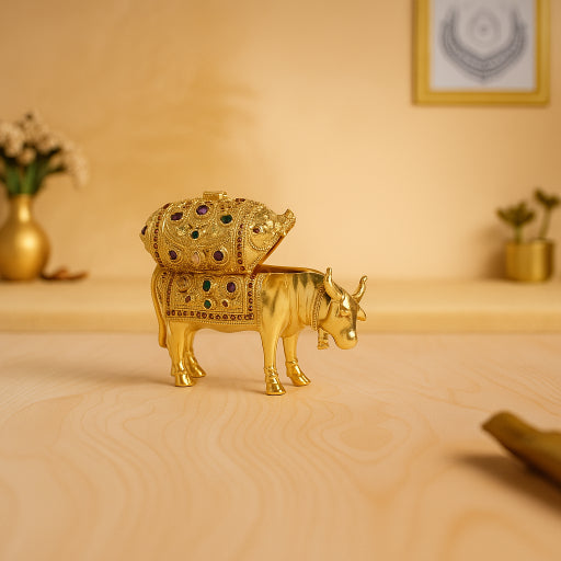 48 Kamdhenu Gold Small Box (Jewel Box)