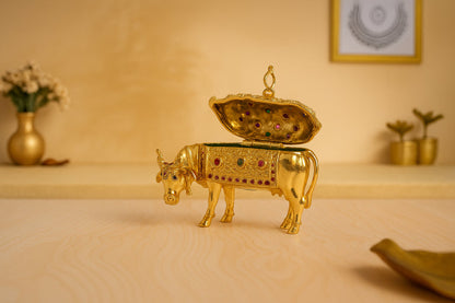 48 Kamdhenu Gold Small Box (Jewel Box)