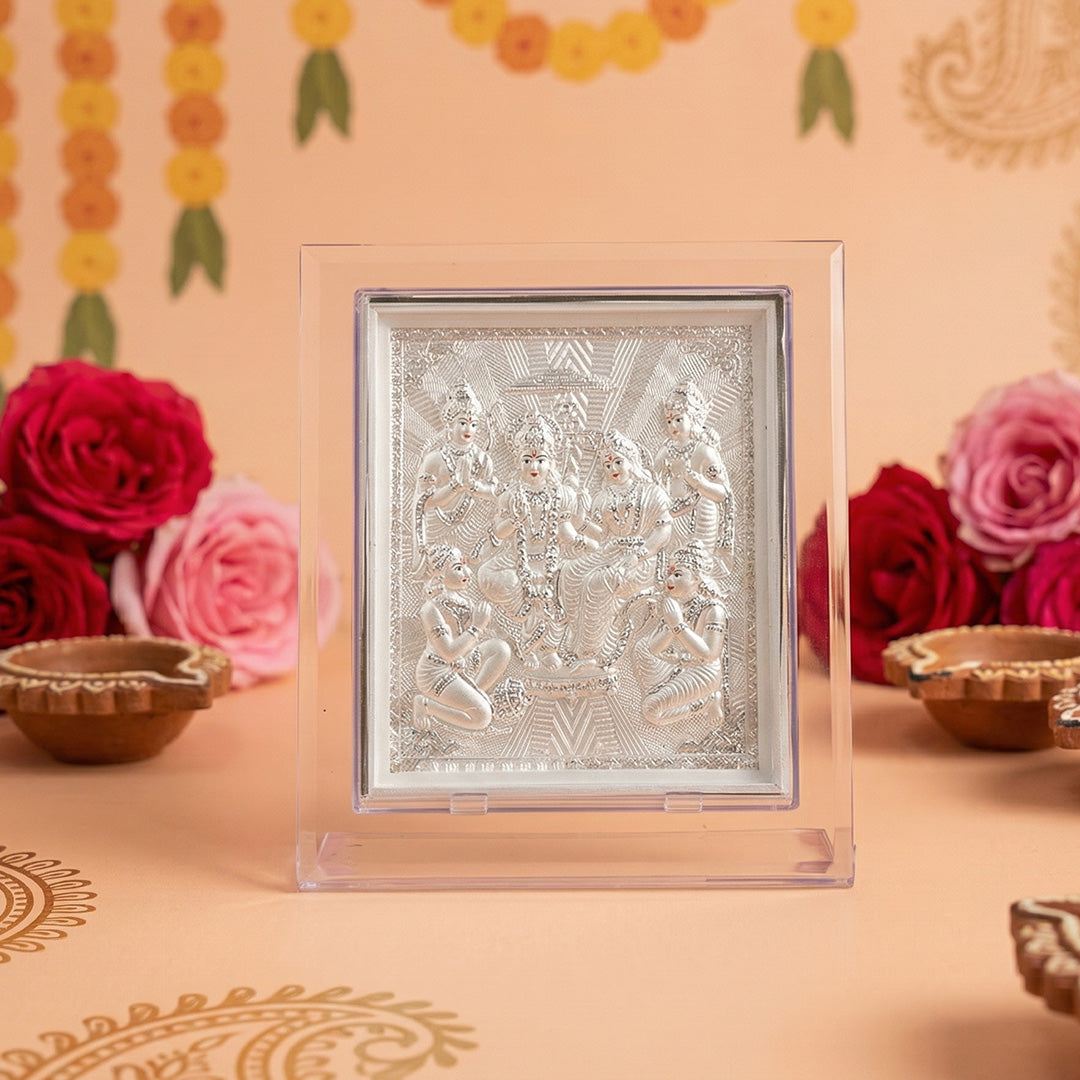 Silver Frame Ram Darbar