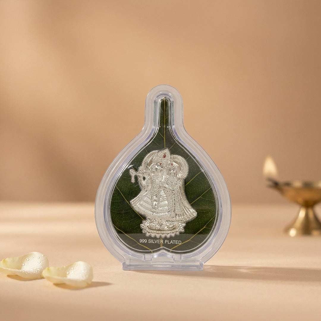 Radha Krishna Silver & Golden