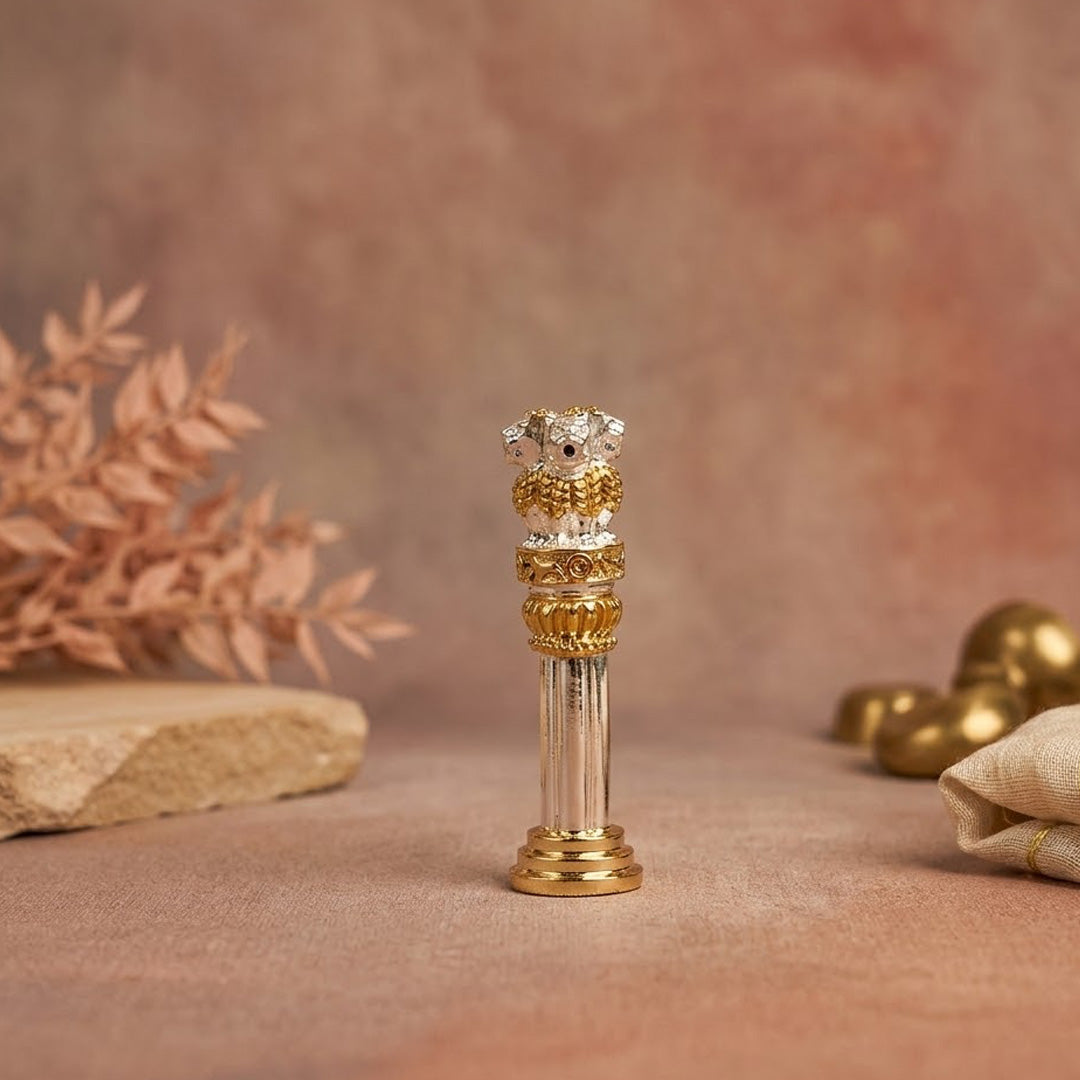 Ashok Stambh Silver & Gold