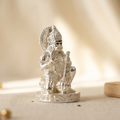 Hanuman Idol Blessing In Abhaya Mudra