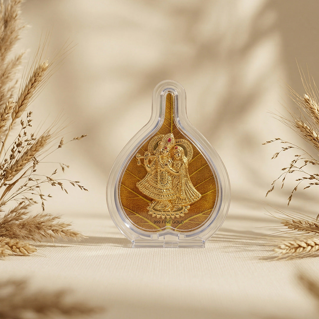 Radha Krishna Silver & Golden