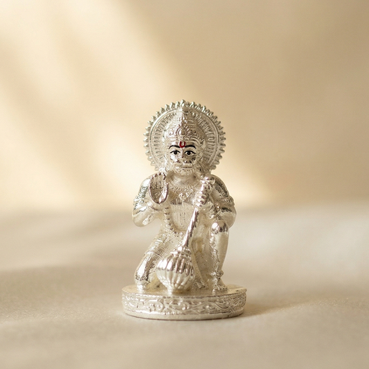 Hanuman Idol Blessing In Abhaya Mudra