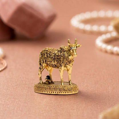Golden Shiva Cow