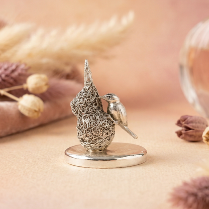 Pen Stand With Bird Accent
