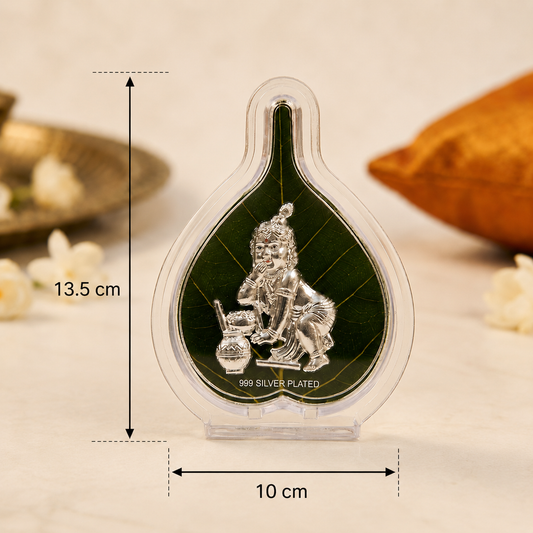 Silver Leaf Laddu Gopal