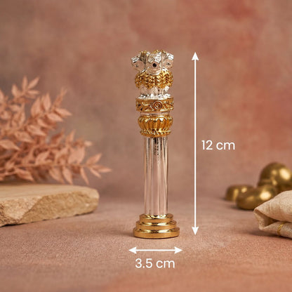 Ashok Stambh Silver & Gold