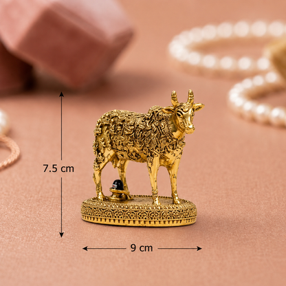 Golden Shiva Cow