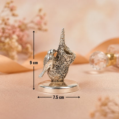 Pen Stand With Bird Accent