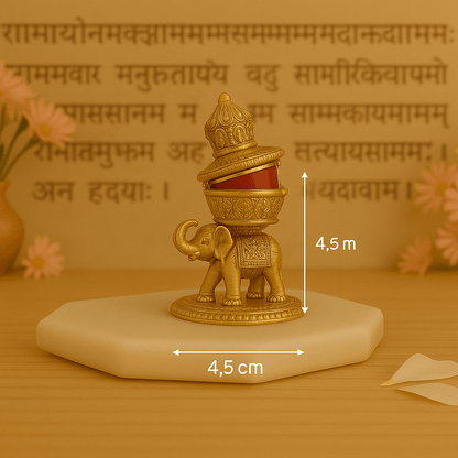 Elephant Sindoor Box