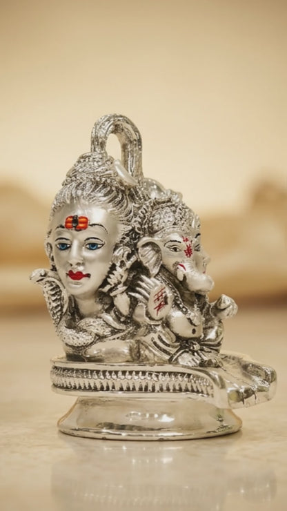 Shiv Parvati Ganesh Idol