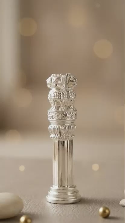 Silver Ashok Stambh