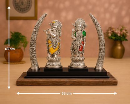 Oxidised Radha Krishna